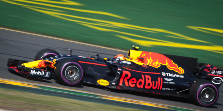 redbull formula One racecar