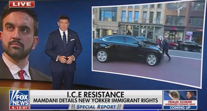 Fox Covers the Mamdani ICE Video ABC, CBS, NBC Nightly Newscasts Skipped