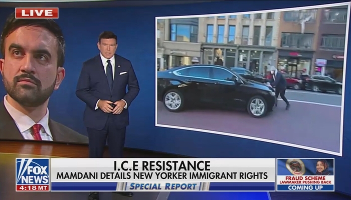 Fox Covers the Mamdani ICE Video ABC, CBS, NBC Nightly Newscasts Skipped