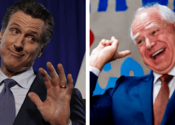 Gavin Newsom laughs after Tim Walz claims he's too masculine: 'I'm not bulls**tting'