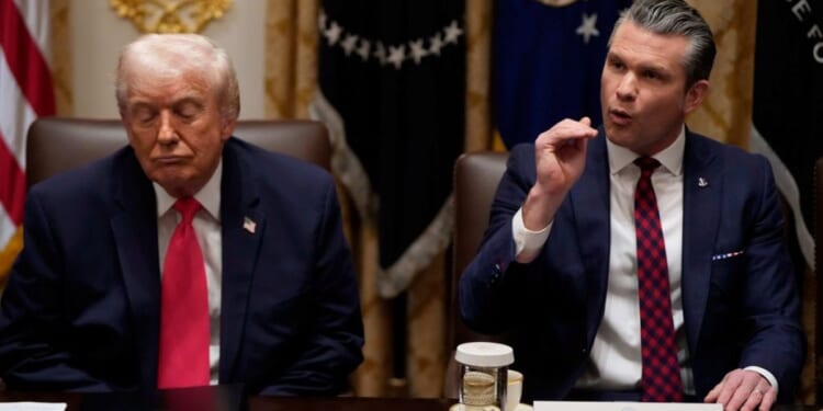 Hegseth hails Trump as 'true and rightful heir' of Ronald Reagan