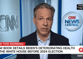 Jake Tapper spewing BS on CNN.