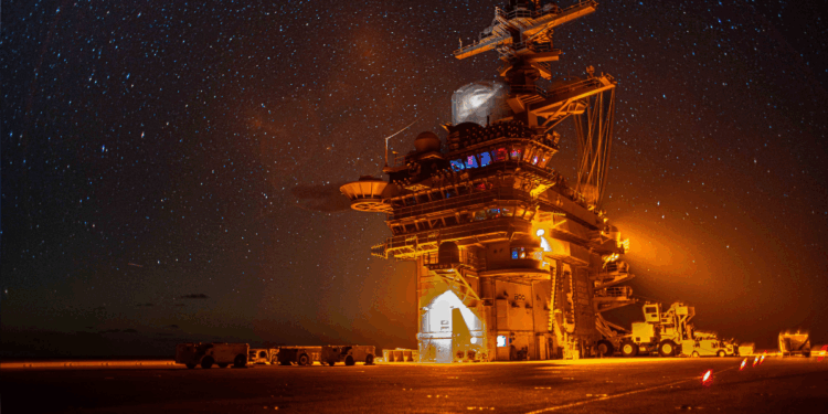 U.S.S. George Washington aircraft carrier