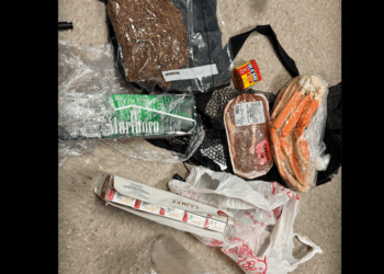Intercepted prison drone drop includes ingredients for 'early holiday Old Bay crab boil and steak dinner,' officials say