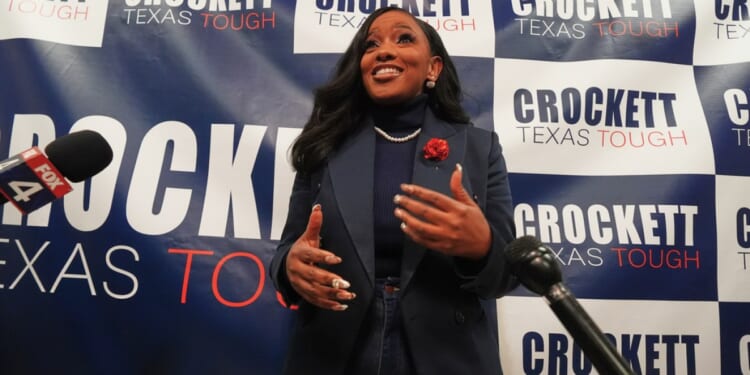 Jasmine Crockett is a social media-created candidate