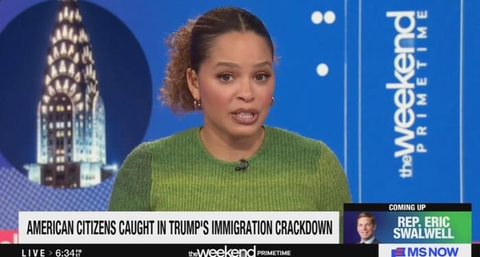 MS NOW Flips Out Over DHS Detaining Girlfriend of Illegal Alien