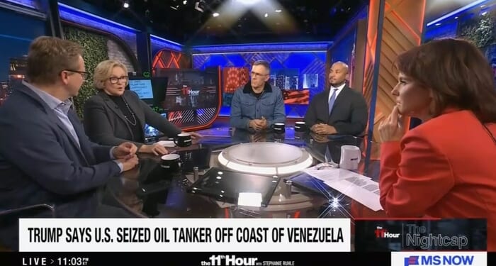 MS NOW Ignores Facts Of Oil Tanker Seizure