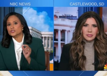 MTP Host Kristen Welker Much Tougher On Noem Than Walz During Interviews