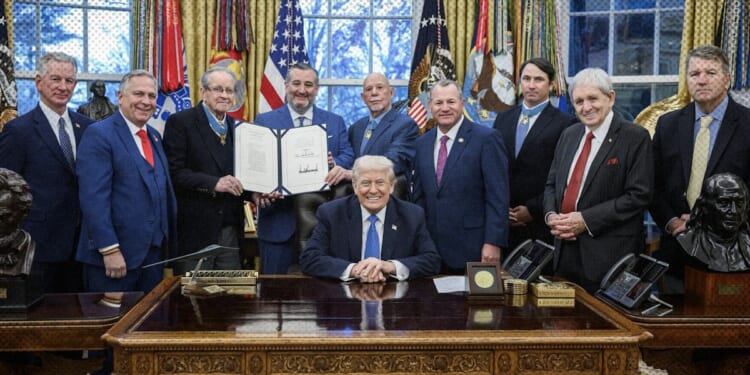 Mark Alexander: President Trump Signs Medal of Honor Act