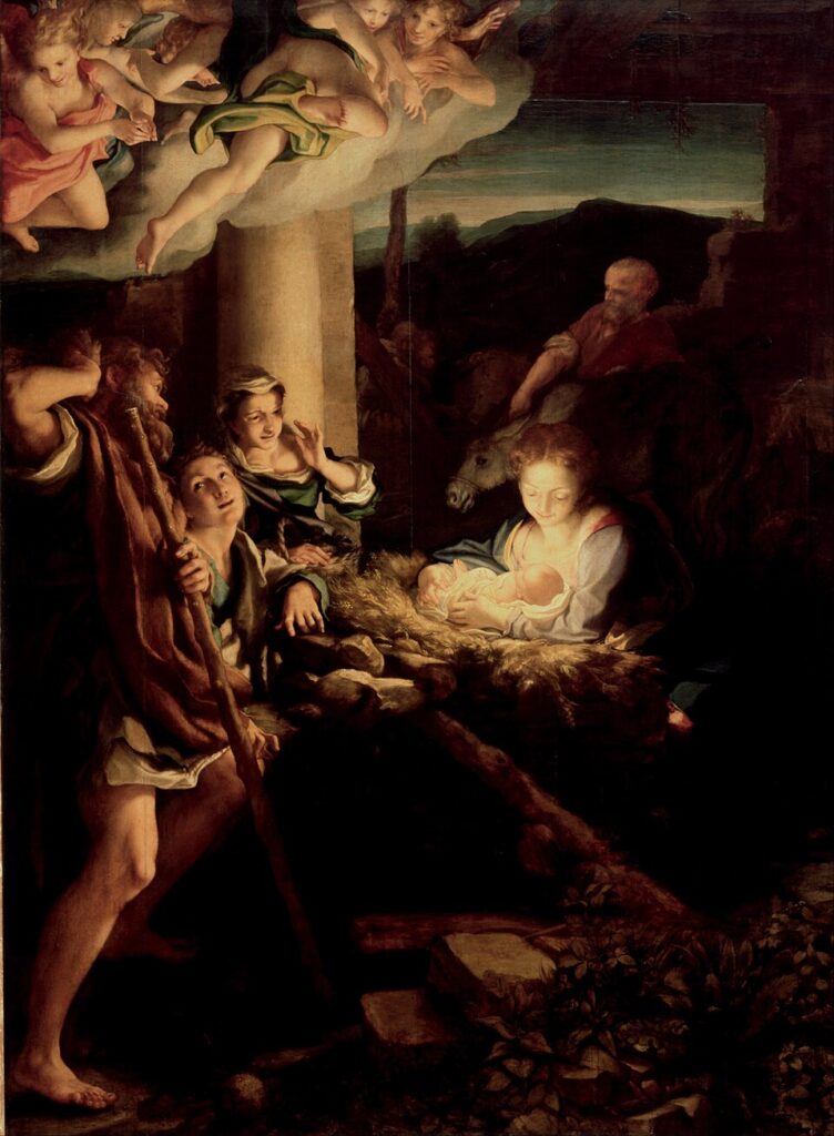 painting of the nativity 
