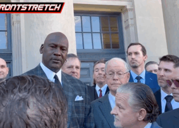 Michael Jordan and Jim France