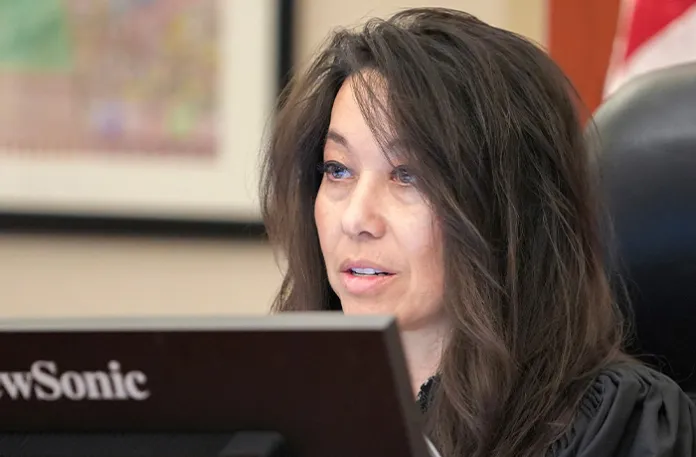 Third District Court Judge Dianna Gibson (Chris Samuels/The Salt Lake Tribune via AP)