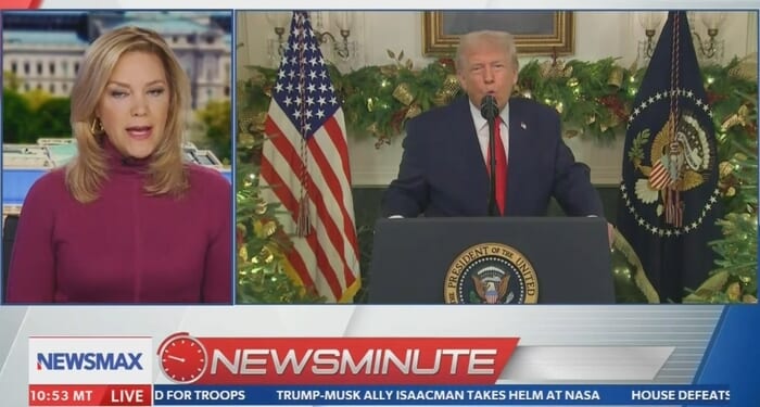 Newsmax Has a Happy Christmas