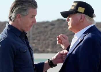 Newsom blames Trump for delay to rebuilding homes after LA fires