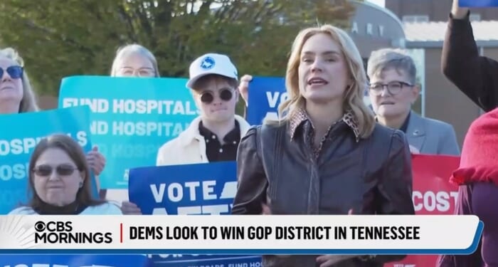 Only CBS Covers TN Election, But Boosts Leftist by Omitting Controversial Past