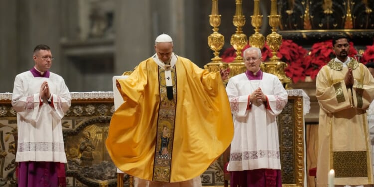 Pope Leo XIV's first Christmas Eve Mass highlights peace