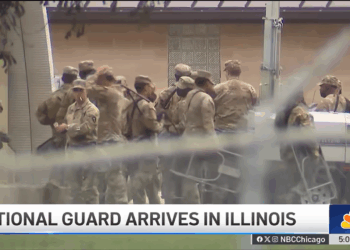 National Guard in Chicago.