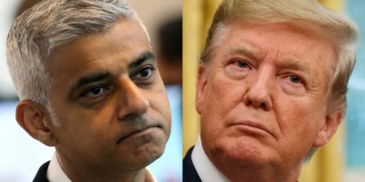 Sadiq Khan responds to Trump dig that he's a 'disaster'