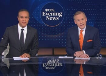 Smug Dickerson, DuBois Sign Off ‘CBS Evening News’ with Trump Jab, Nod to Gaza