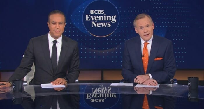 Smug Dickerson, DuBois Sign Off ‘CBS Evening News’ with Trump Jab, Nod to Gaza
