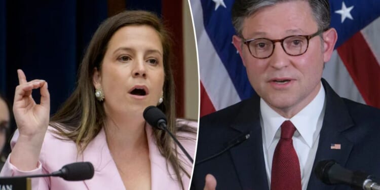 Stefanik says Johnson agreed to include amendment on FBI accountability in NDAA after sparring