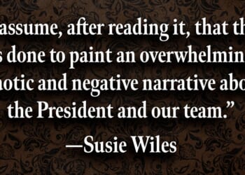 Thomas Gallatin: What's Up With Susie Wiles and Vanity Fair?