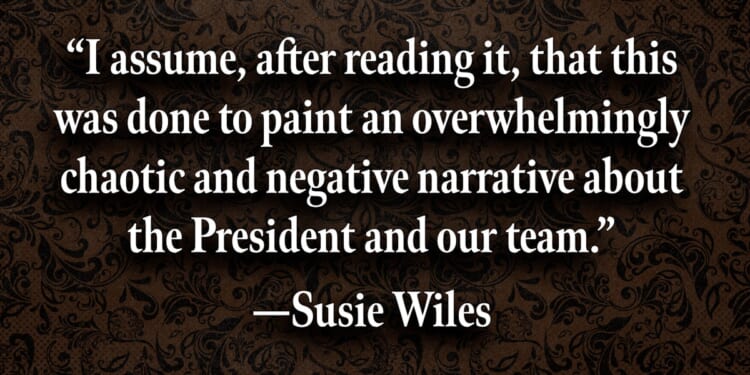 Thomas Gallatin: What's Up With Susie Wiles and Vanity Fair?