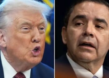Trump rips Cuellar for running as Dem in reelection bid after pardon