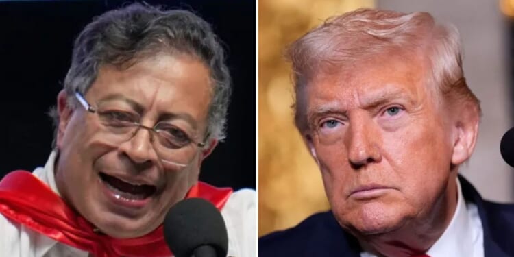 Trump says Colombian president 'better watch his a**'