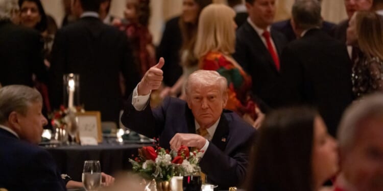 Trump sends special 'Merry Christmas' message to 'Radical Left Scum'
