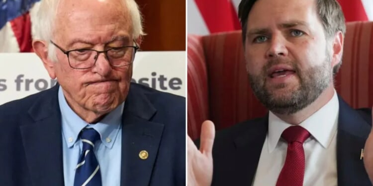 Vance leads GOP charge in blasting 'Grinch' Bernie Sanders