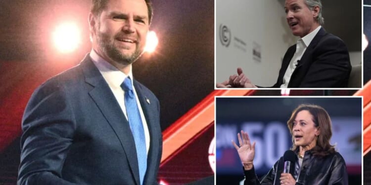 Vance swings at Newsom and Harris following 2028 endorsements at AmericaFest