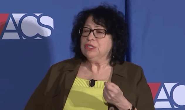 "You're Asking Us to Destroy the Structure of Government": Justice Sotomayor