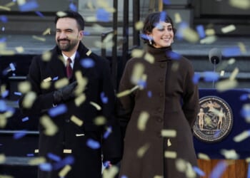 Cold, Confusion, and ‘Resistance’ Buttons: On the Ground at Mamdani’s Inauguration  