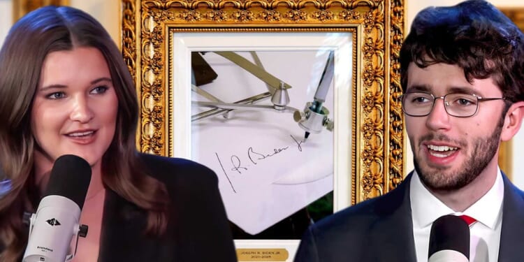 White House reporter REVEALS the true story behind Trump's ‘Biden-autopen portrait’