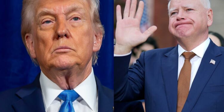 Trump mocks Tim Walz for dropping re-election campaign after fraud allegations — then accuses other Democrats