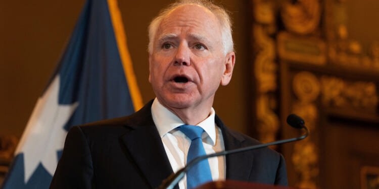 Tim Walz Departs on a Deluge of Fraud