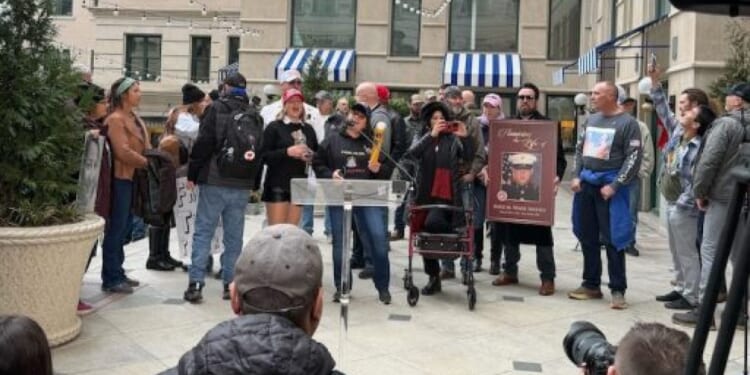 Pardoned Jan. 6 participants demand ‘retribution’ in commemorative march