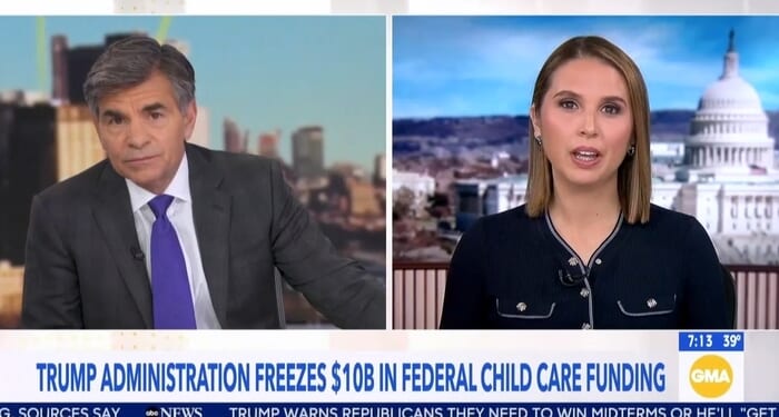 ABC Upset Trump Froze MN Child Care Funds Over ‘Unverified Allegations of Fraud’