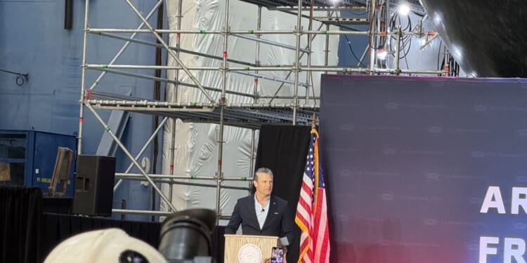 Hegseth Spotlights Need To Revitalize Maritime Industrial Base