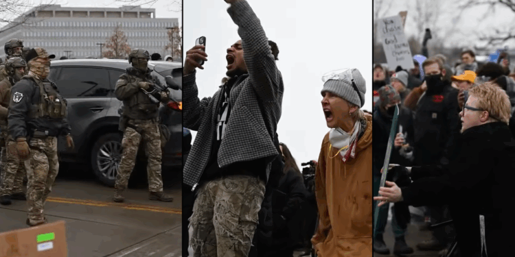 VIDEO: Unhinged anti-ICE extremists hurl profanities at agents in Minneapolis: 'Get the f**k out!'