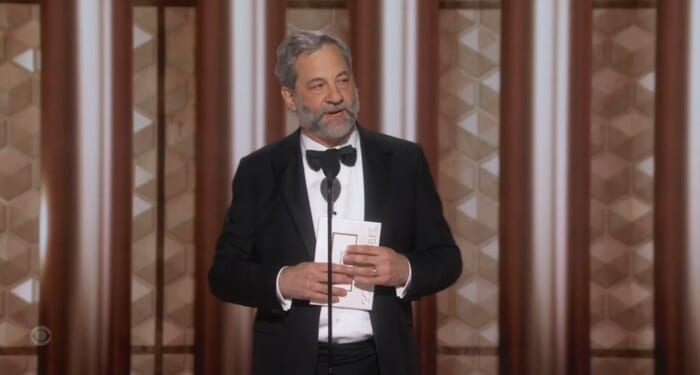Director Judd Apatow Claims USA is a "Dictatorship" at Golden Globes