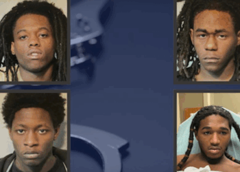 4 violent robbery suspects arrested; but when jailer opens cell to check on 1 suspect, more violence — and an escape — ensues