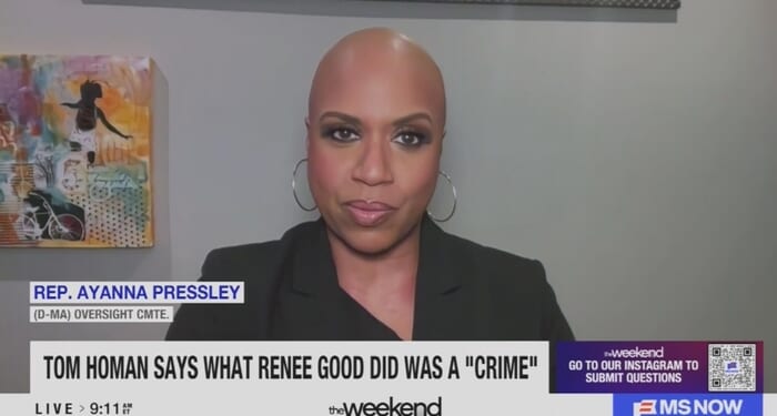 MS NOW Hosts Go Mute As Rep. Pressley 3 Times Accuses ICE Of 'Murder'