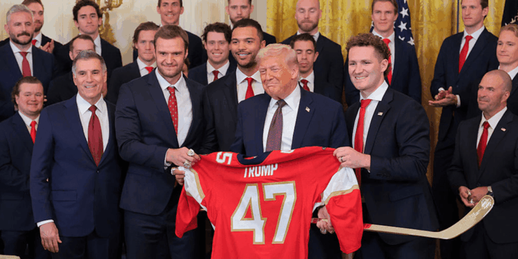 Florida Panthers praise Trump during White House visit: 'Nothing beats this'