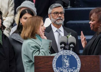 'Place your left hand on the Quran': Foreign-born lieutenant governor does not swear in on Bible