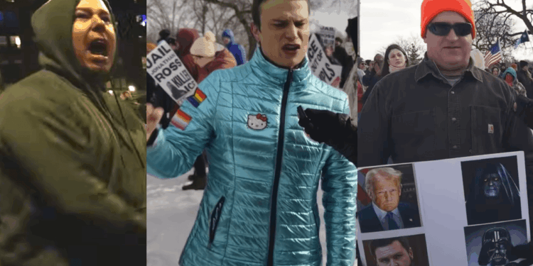 More UNHINGED anti-ICE extremist footage: 'I am a liberal, leftist, pagan, lesbian, transgender woman, and witch!'