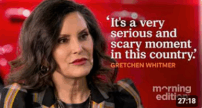 NPR Morning Host Inskeep Cues Whitmer to Spread Fear of DHS Election Meddling