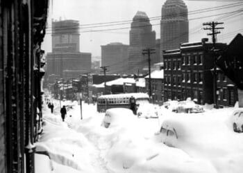 You don't have to look far to see a snow storm bringing out our best