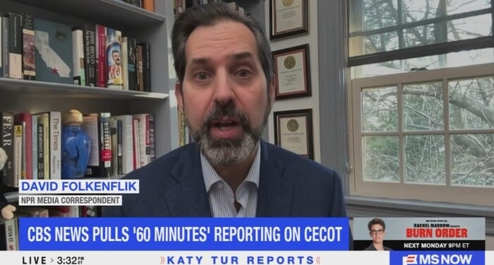 NPR's David Folkenflik Assembles the Anonymous Bari-Bashers Inside CBS News